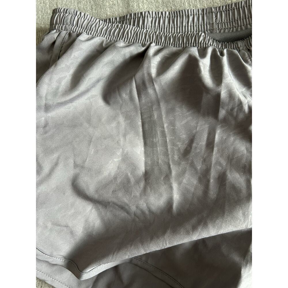 Nike Womens Shorts M Dri Fit Running Track Gray Lightweight - Picture 3 of 10